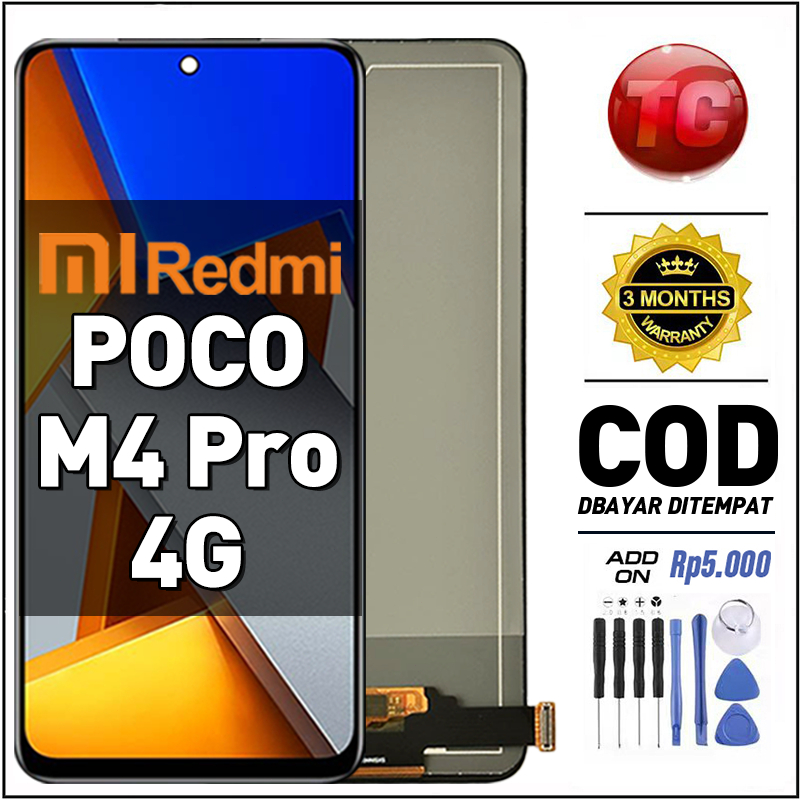 Jual TC LCD For POCO M4 Pro 4G Fullset hp Touchscreen Kompatibel untuk ...