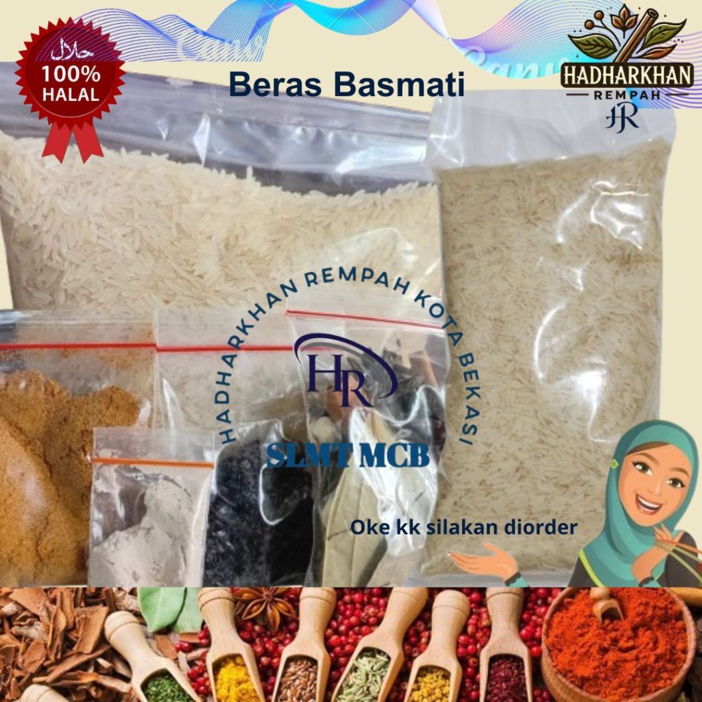 Jual BERAS BASMATI/BASMATI RICE 1 KG | Shopee Indonesia