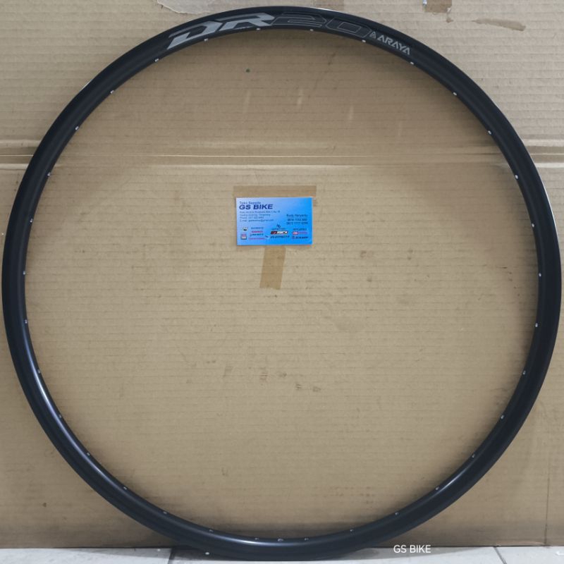 Jual ARAYA DR20 700c 32h Tubeless Rim Velg Sepeda Gravel | Shopee Indonesia