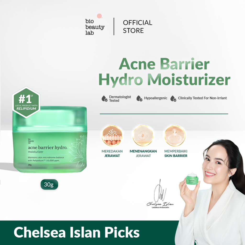 Jual Bio Beauty Lab Acne Barrier Hydro Moisturizer | Shopee Indonesia