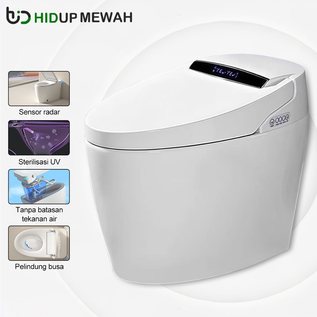 Toilet pintar baru Automatic Smart Toilet Europe multifungsi Smart Toilet Listrik Toilet pintar
