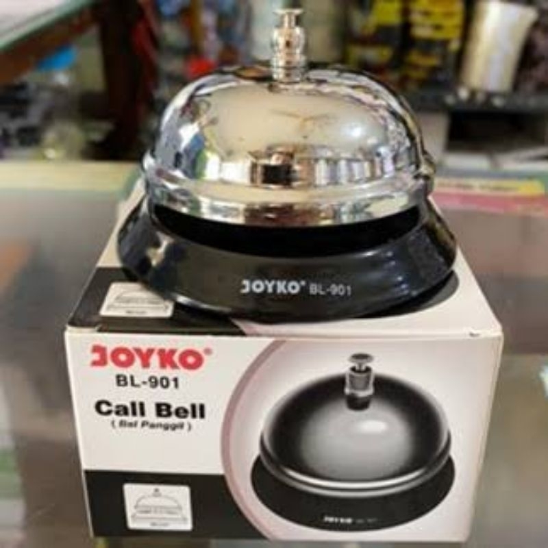 Jual bel meja kasir stanless/call bel joyco BL-901/bel meja kantor ...