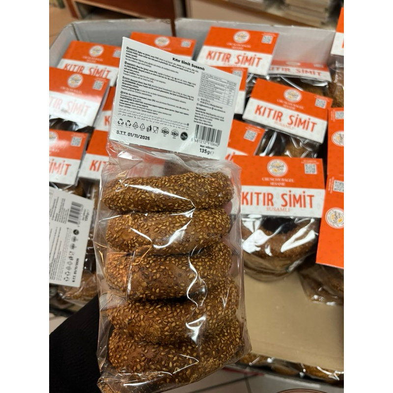 Jual SIMIT TURKI ORIGINAL SIMIT BAGEL Kitir Simit Susamli | Shopee ...