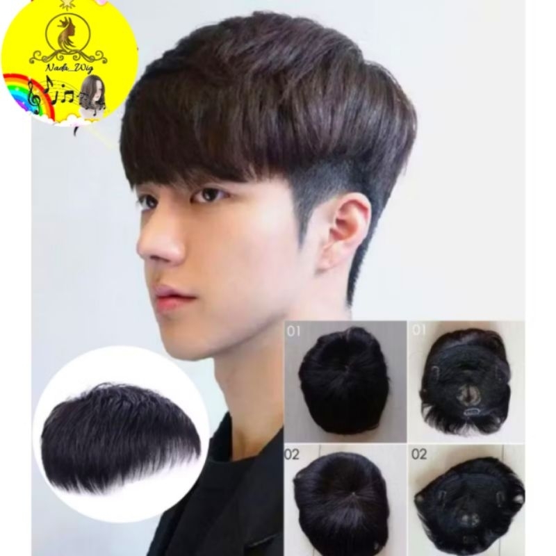 Jual TOUPEE BOTAK PRIA KOREA/TOUPEE PENUTUP BOTAK MODERN/WIG PENUTUP ...