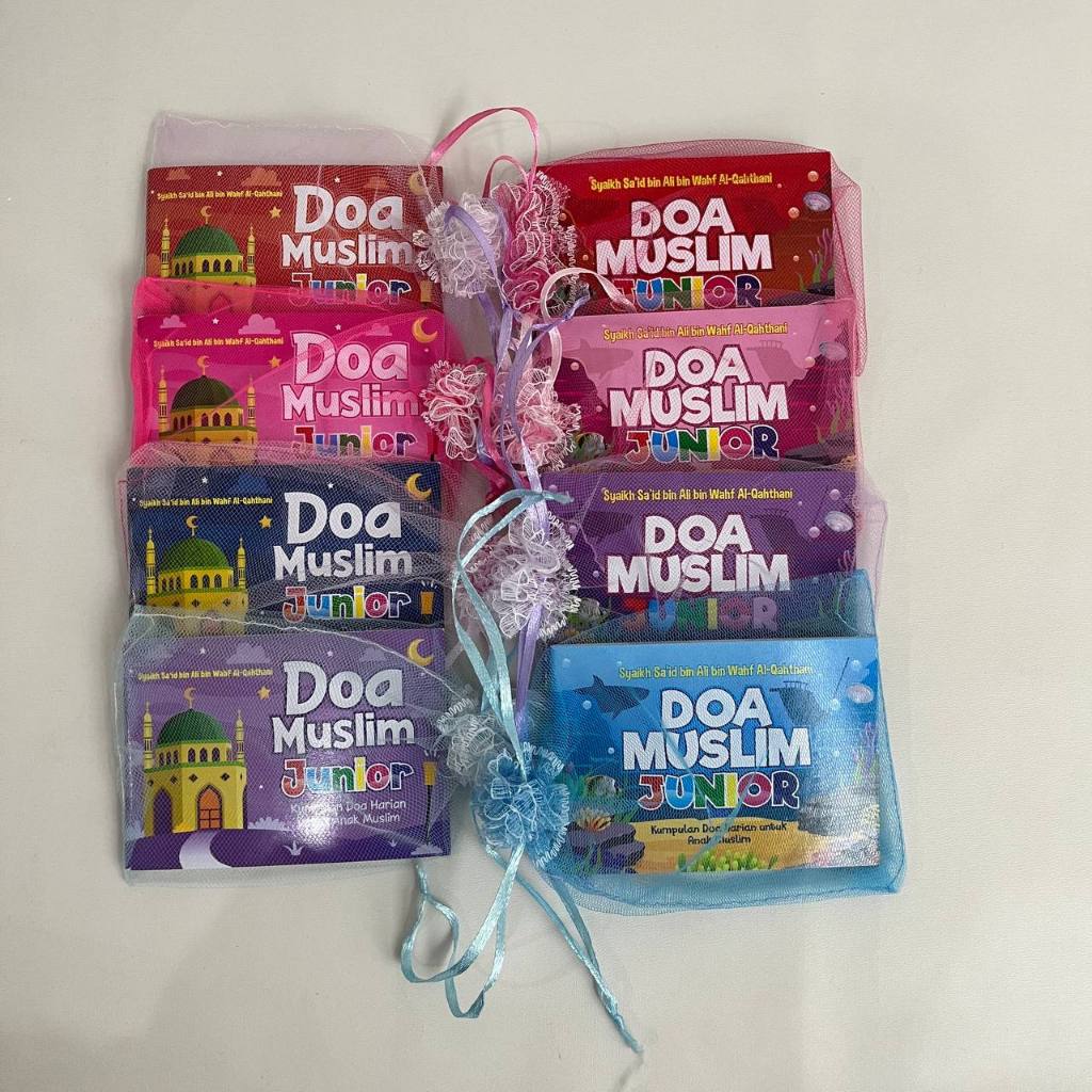 Jual TILE + DOA Muslim Junior Souvenir Buku Doa Harian Anak Muslim ...