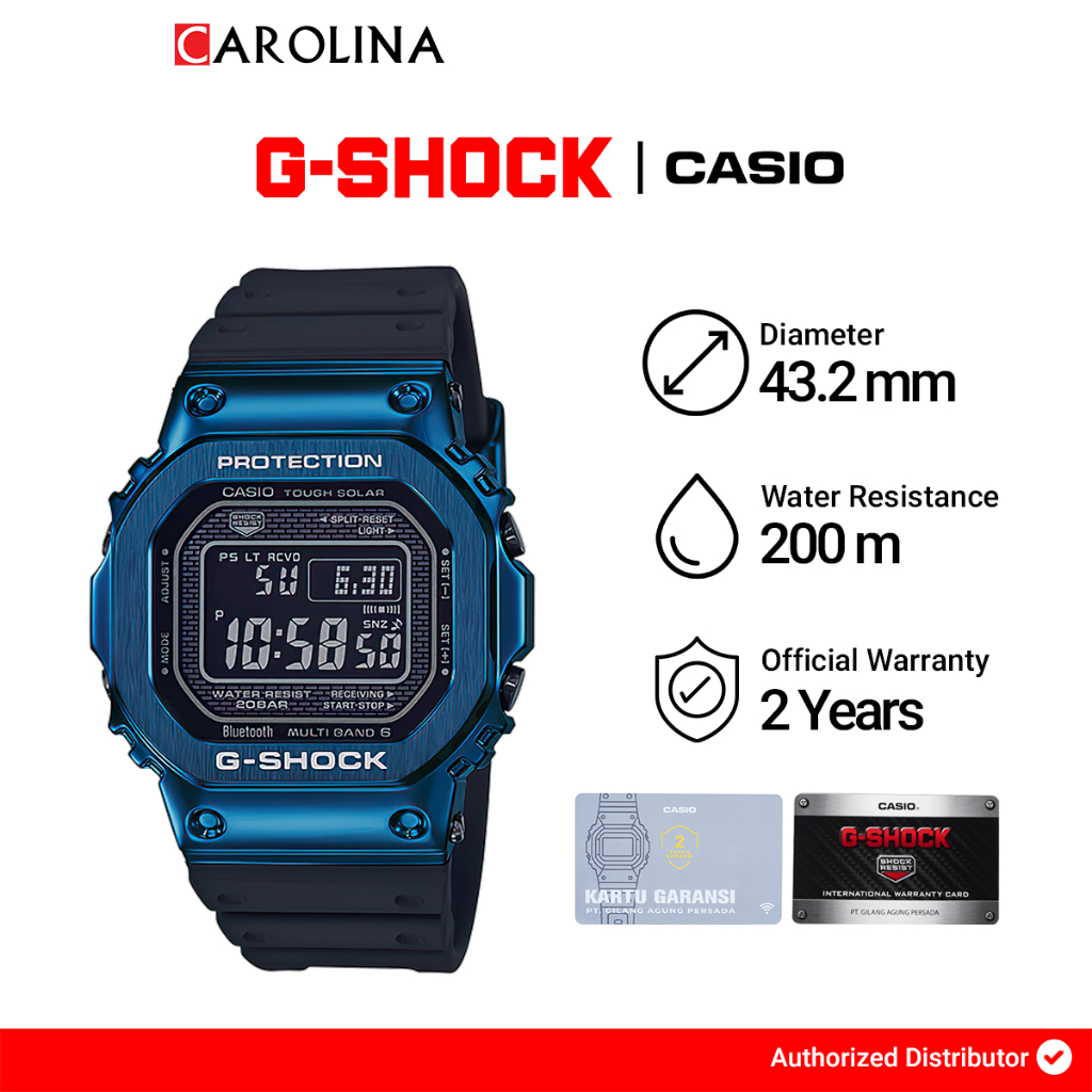 Jual Jam Tangan Pria Casio G-Shock GMW-B5000G-2D | Shopee Indonesia