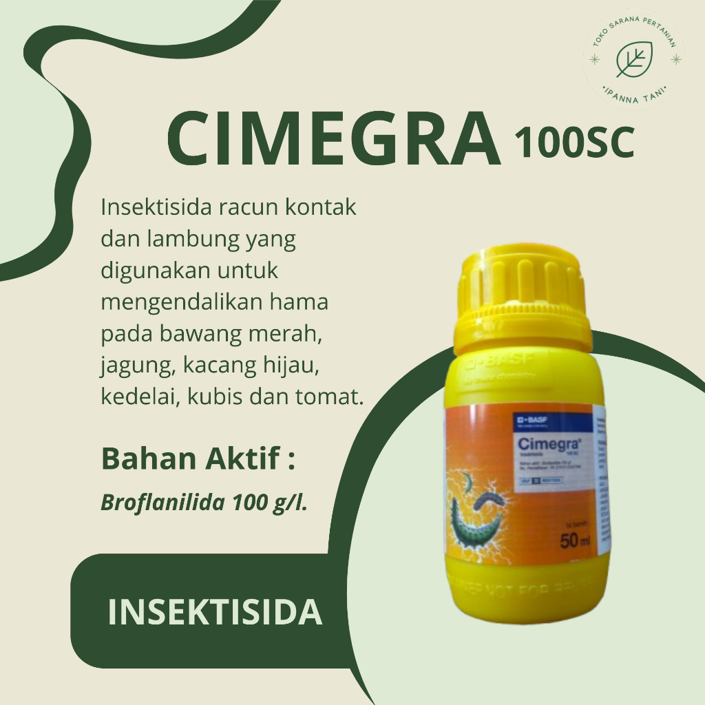 Jual INSEKTISIDA CIMEGRA 100 SC – PENGENDALI DAN PEMBASMI HAMA PADA ...