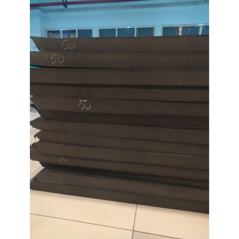 Jual Sponge busa ati bantalan/Spon eva strip hitam tebel 50mm x 10cm x ...