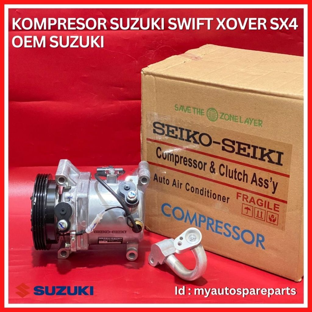 Jual COMPRESSOR AC Mobil SUZUKI Swift X-OVER SX4 KOMPRESOR XOVER OEM ...