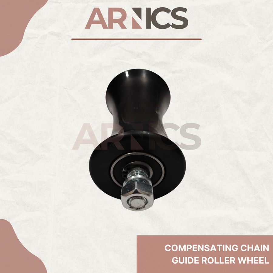 Jual Elevator Compensating Chain Guide Roller Wheel / Roller Rantai ...