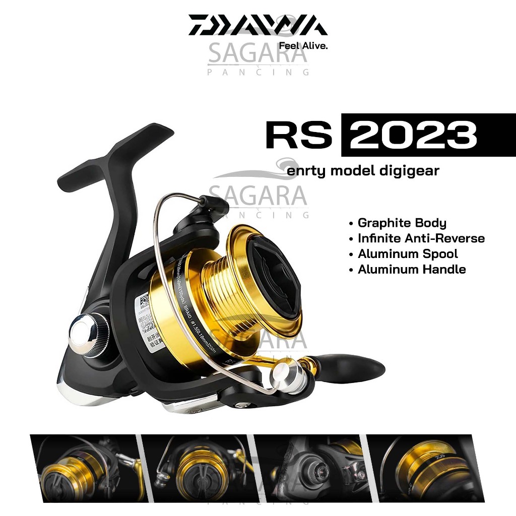 Jual Reel Daiwa RS Reel Ultra Light Reel UL Reel Pancing Spinning | Shopee  Indonesia