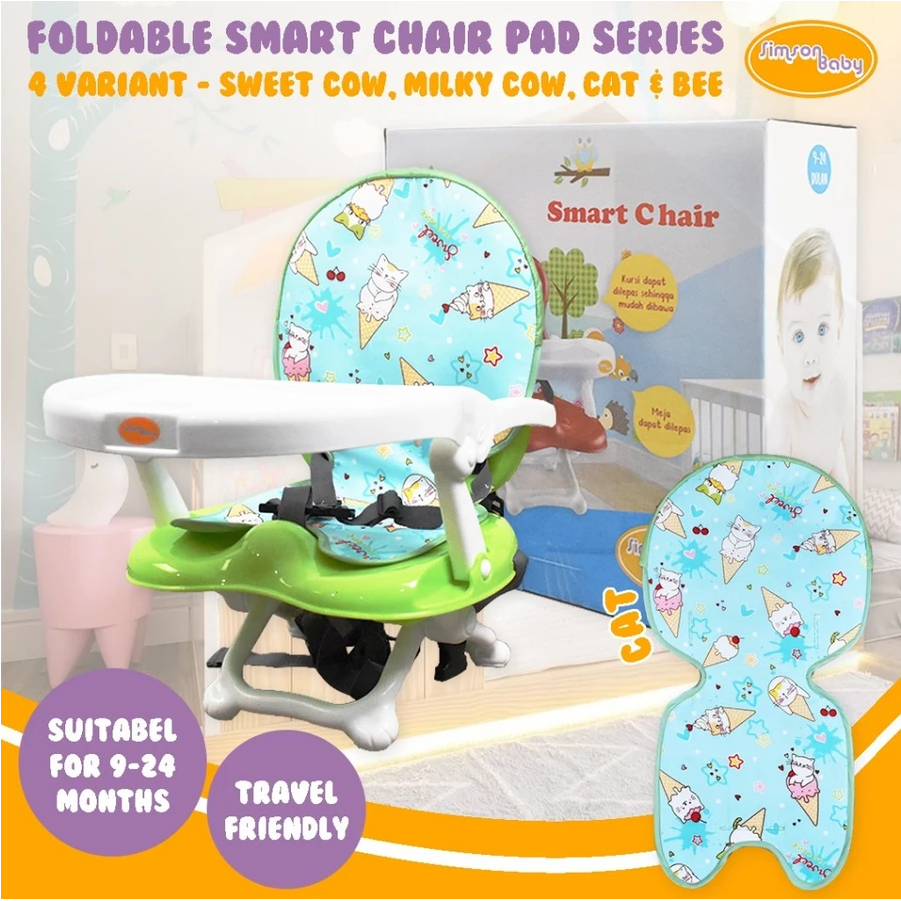 Kursi Makan Chairy Bunny Booster Seat Chicco Chairy Booster Seat