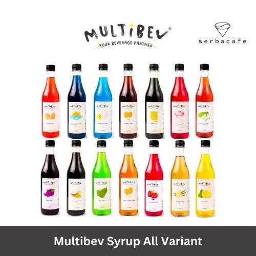Jual Multibev Syrup 500ml Syrup minuman aneka rasa Syrup Multibev 500ml ...