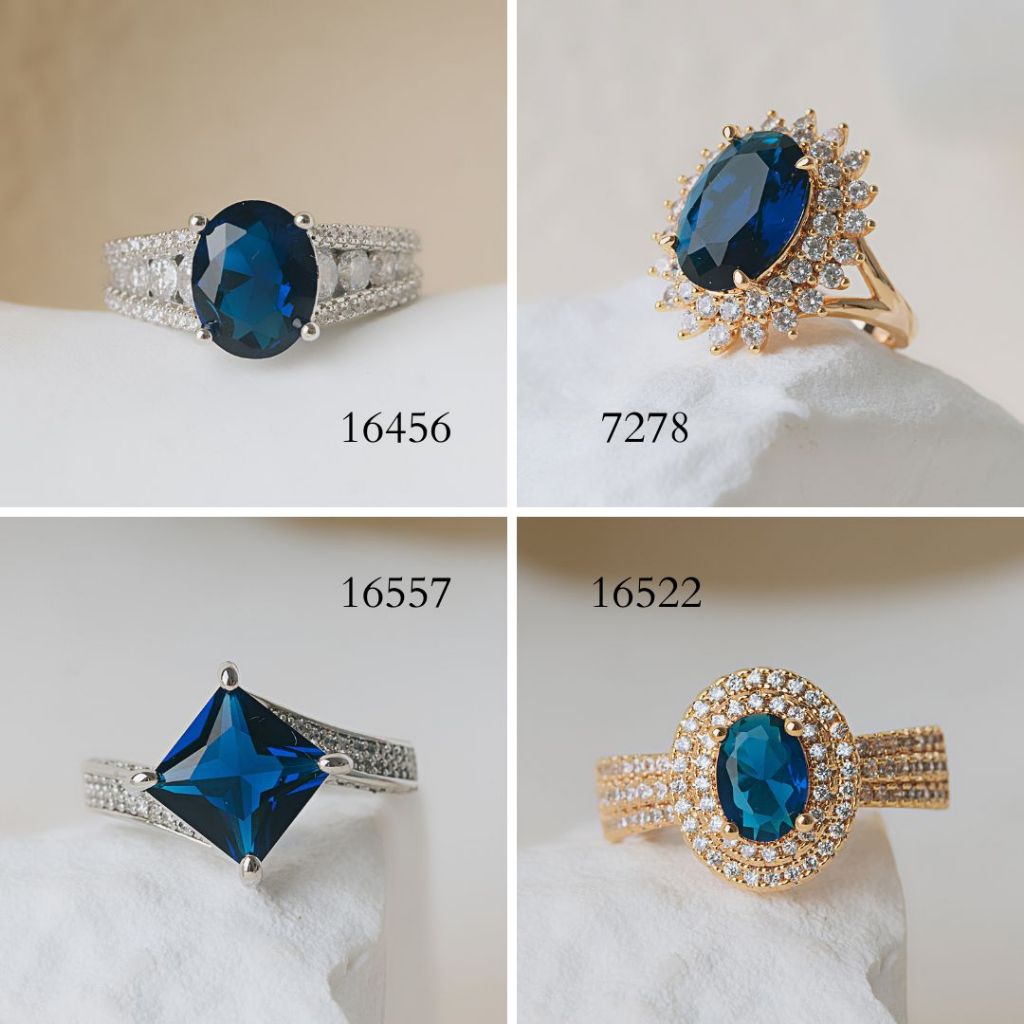 Jual Vier Edition Ring 16557, 16522, 16456, 7278 Cincin Wanita Diamond ...