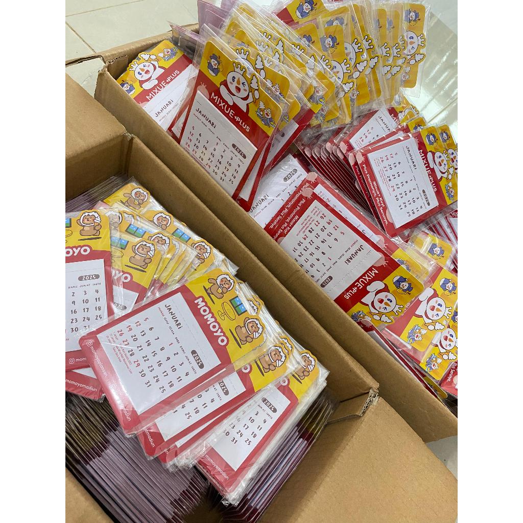 Jual KALENDER MINI MAGNET CUSTOM 2026 CUSTOM SOUVENIR OLSHOP PERNIKAHAN ...