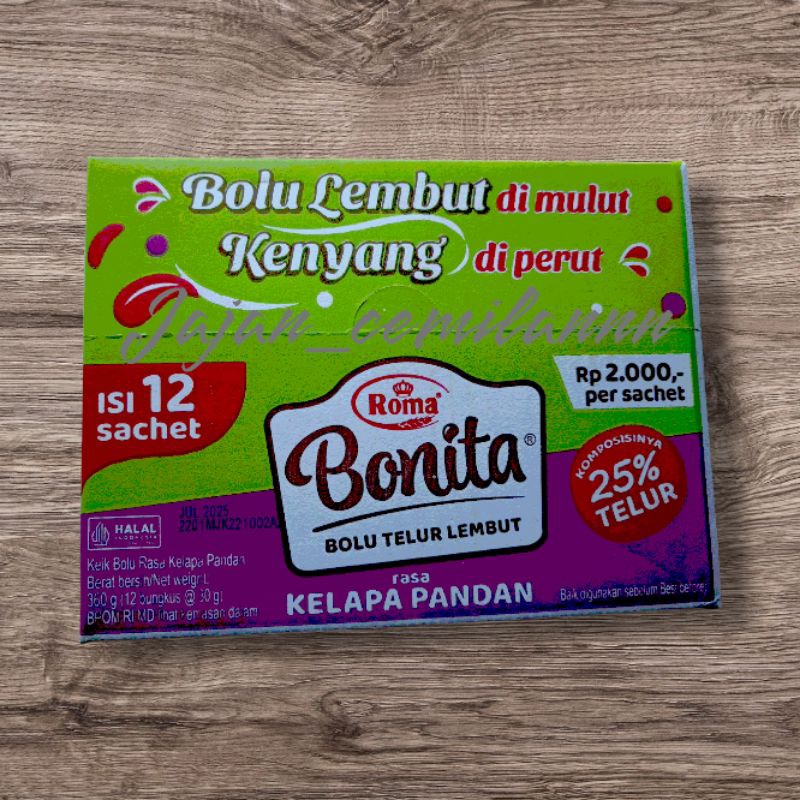 Jual Bonita Pandan Box isi 12 | Shopee Indonesia