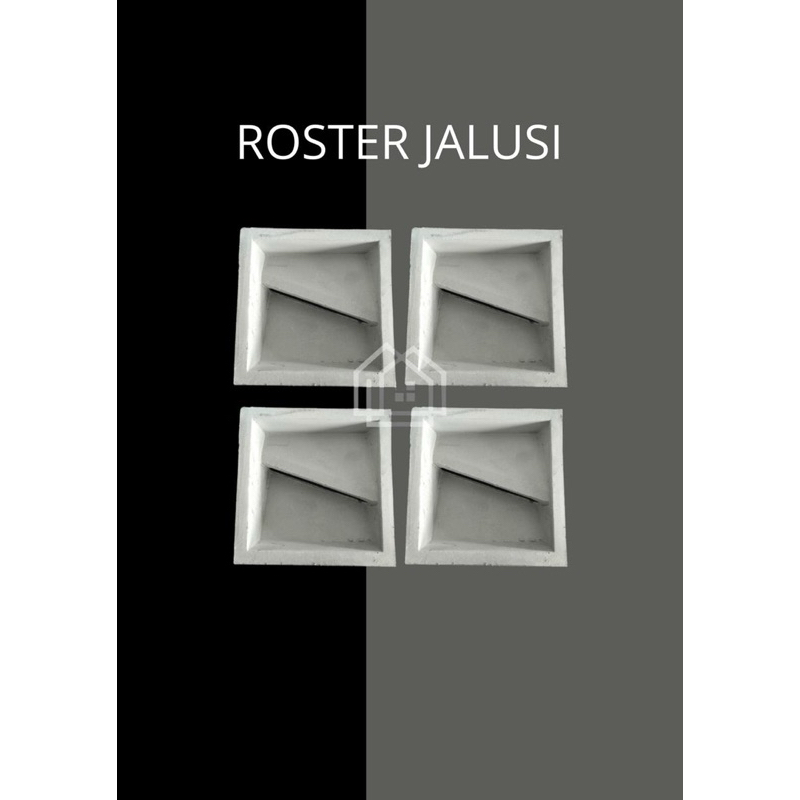 Jual Roster Putih Modern Minimalis 20x20 | Shopee Indonesia