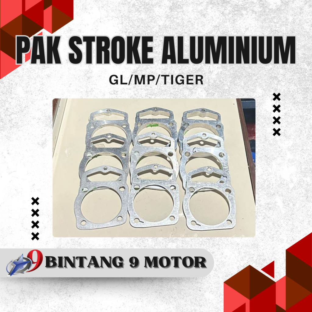 Jual PAK STROKE PAK STRUK ALUMINIUM GL/MP/TIGER 1ML-6ML-BINTANG ...
