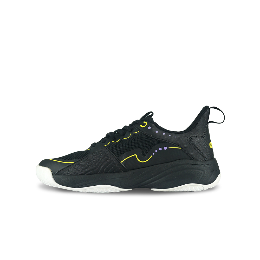 Jual Calci Sepatu Basket Dynamic Wave - Black Yellow | Shopee Indonesia