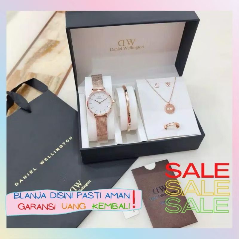 Best Seller! Jam Tangan Fashion Wanita WD-002 Petite Full Set Acc,Box  Original,Paper Bag Icon