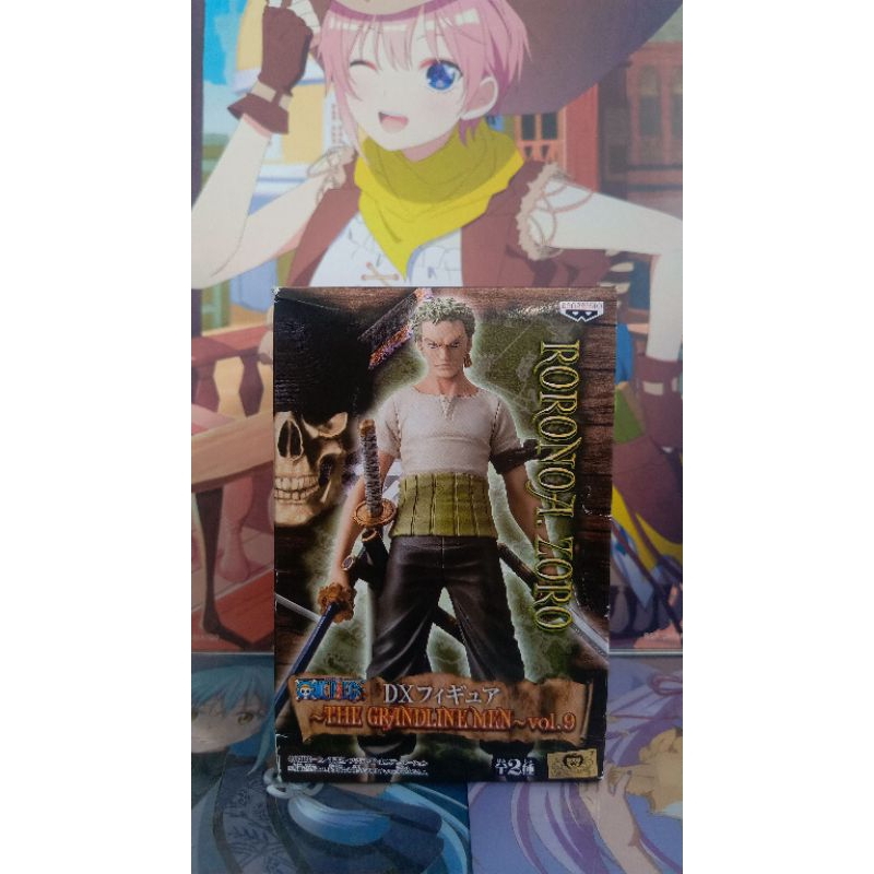Figura De Acción One Piece Roronoa Zoro Grandline Men Grandista