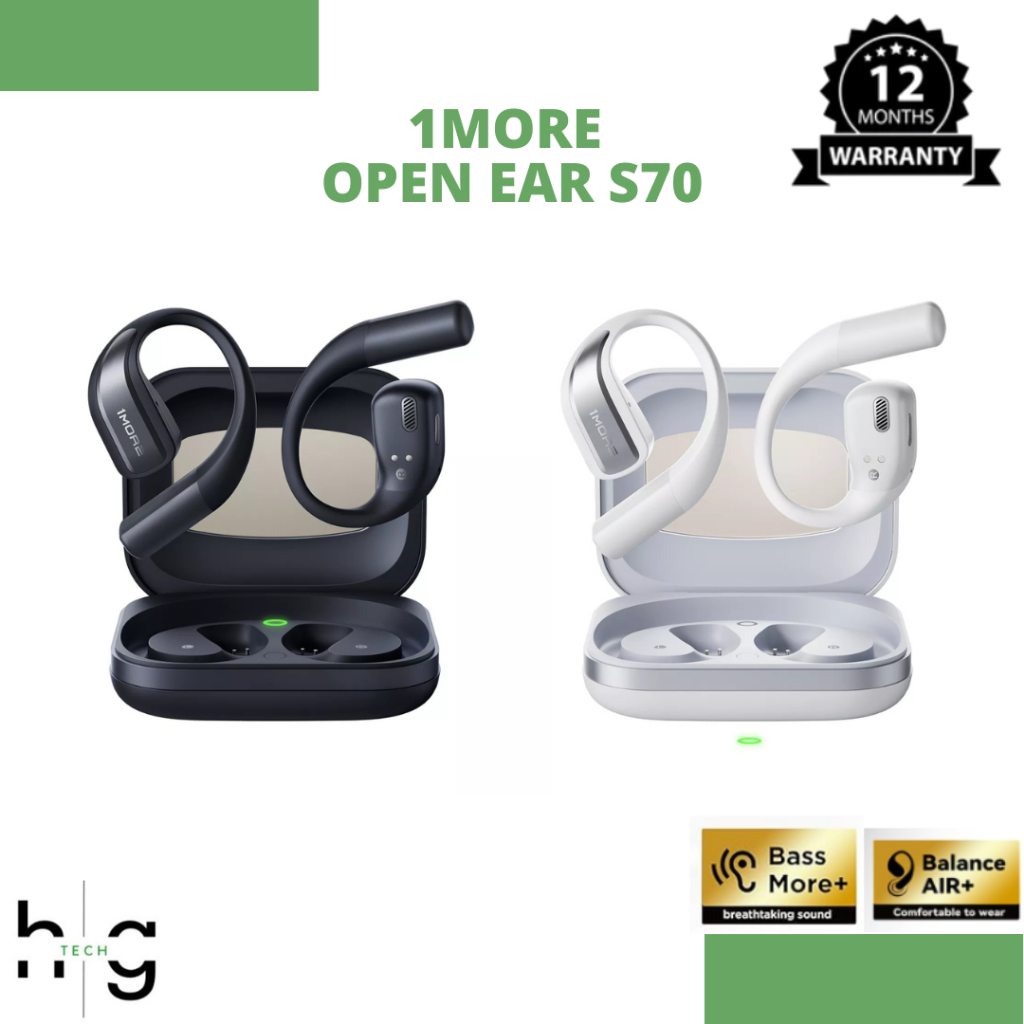 Jual 1MORE FIT S70 Open Ear OWS Headphones Earphones TWS True Wireless ...