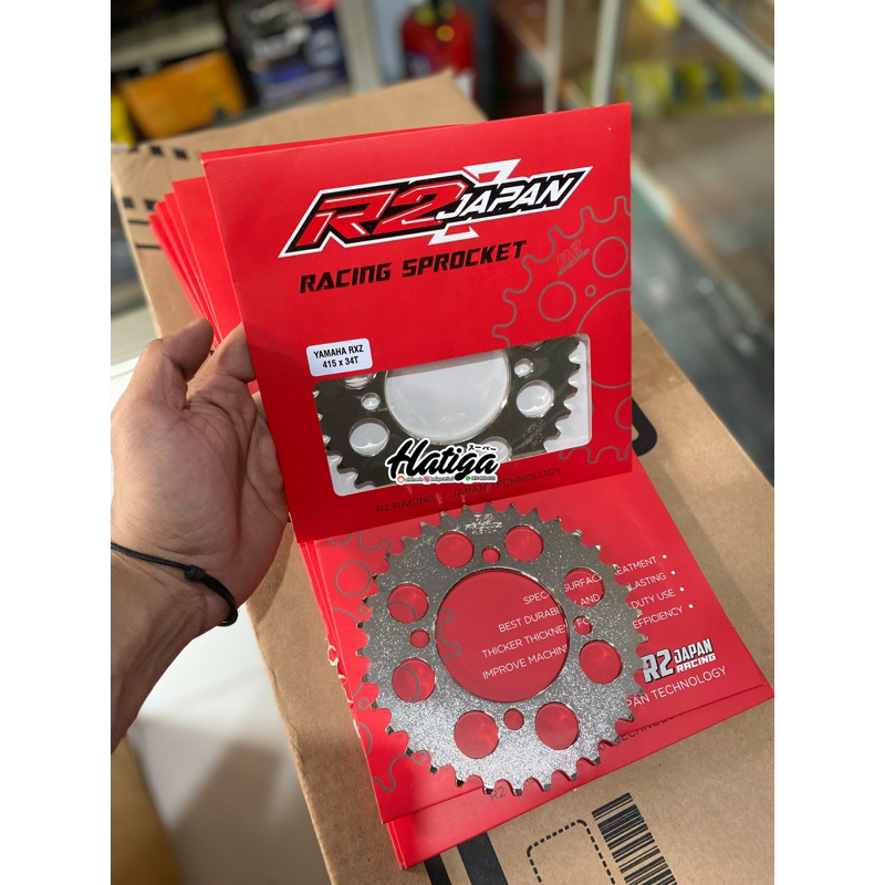 Jual GEAR BELAKANG R2 JAPAN YAMAHA RX KING FIZ R 415 x 34 35 36 ...