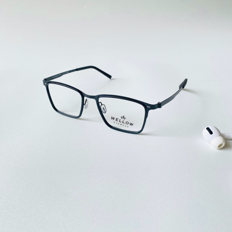 Jual Kacamata frame kotak Titanium Frankie | Shopee Indonesia