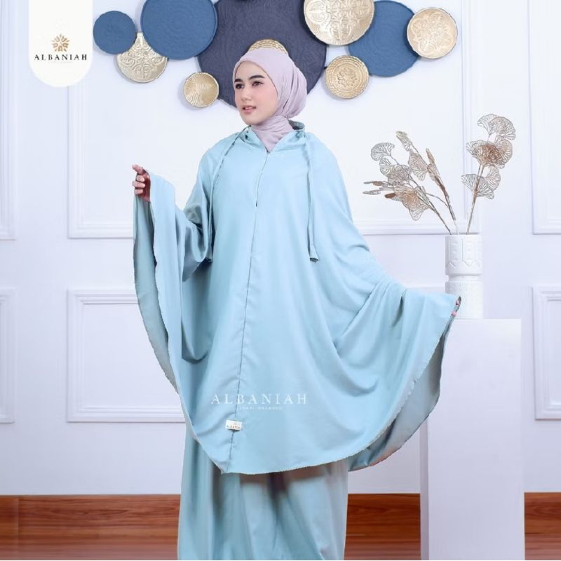 Mukena Travel Katun Mikro 2in1