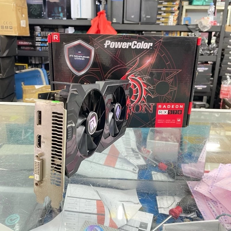 Vga powercolor rx 570 red dragon 8gb 2nd