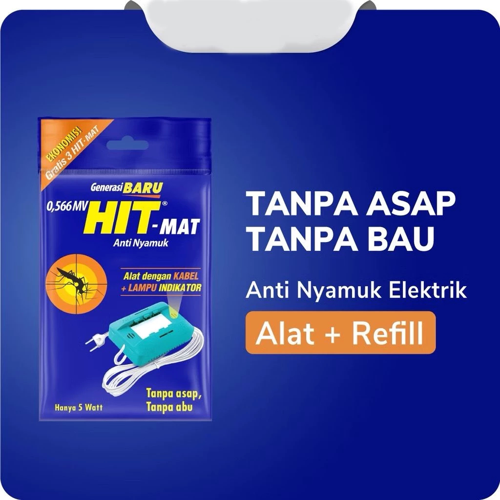 Jual Alat Hit Mat Elektrik ekonomis 5 watt Obat Nyamuk Listrik | Shopee ...
