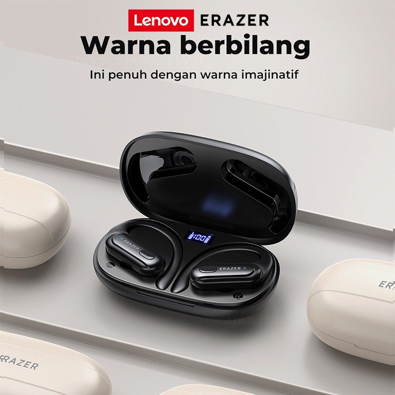 Jual ERAZER XT60PRO Open Ear Hanging Ear Earphone TWS Bluetooth 5.3 Bio ...