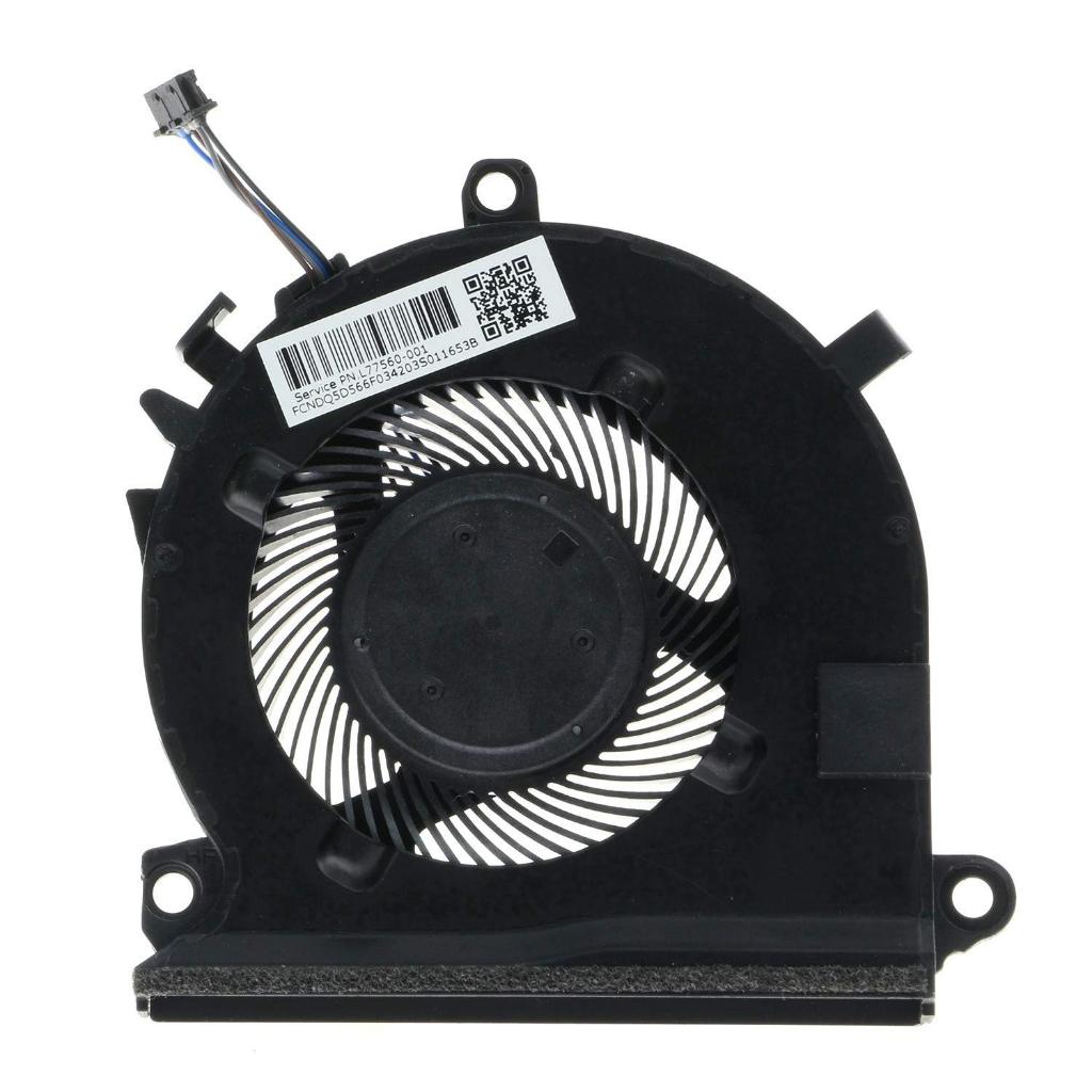 Ventilateur De Remplacement Pour CPU - Compatible HP Pavilion Gaming 15-EC / 16-A, Connecteur 4 Broches