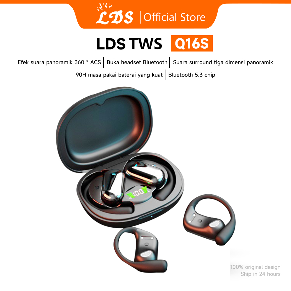 Jual Original LDS Q16S Open TWS Wireless Headset Bluetooth