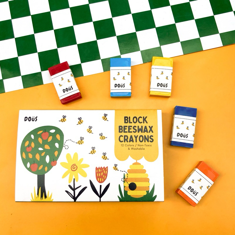 Jual Beeswax Block Crayon Waldorf Inspired by Doüs | Shopee Indonesia