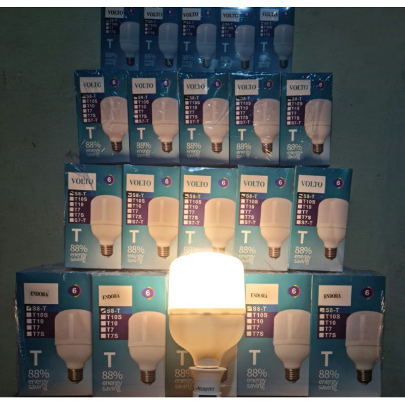 Jual LAMPU LED 5 WATT WARNA KUNING ( WARM WHITE ) HEMAT ENERGI 88% ...