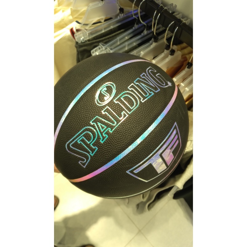 Spalding Silver Series Sz7 – Offizieller NBA-Basketball, Vollnarbenleder, Für Hartholz, Gr. 7