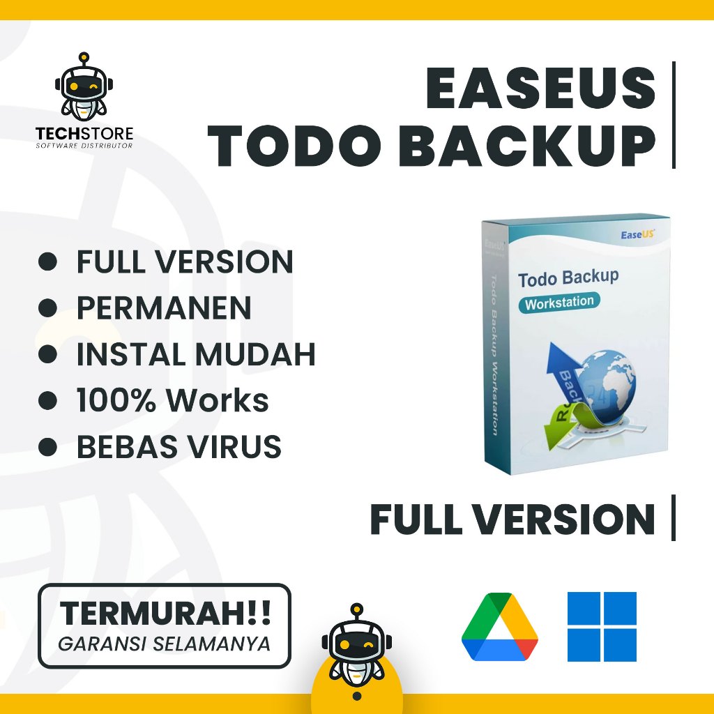 Jual EaseUS TODO Backup Pro Full Version | Windows | Shopee Indonesia