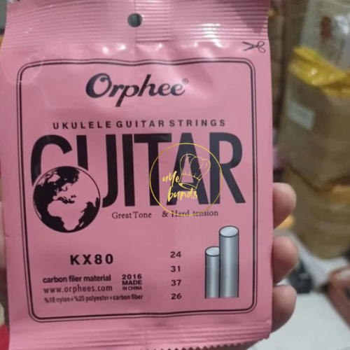 Jual 4 Pcs Senar Strings Gitar Guitar Ukulele Orphee KX80 Aksesoris ...