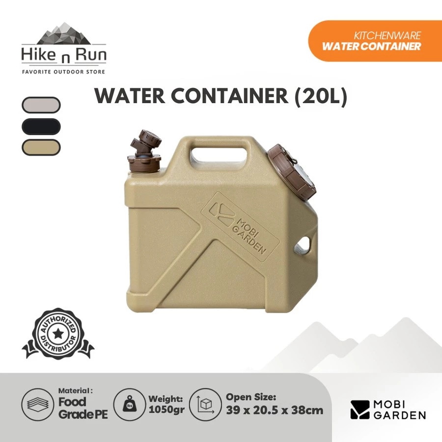 Mobi Garden Water Container MZ NX22674002 – Galon Air 20L Outdoor - foto 1