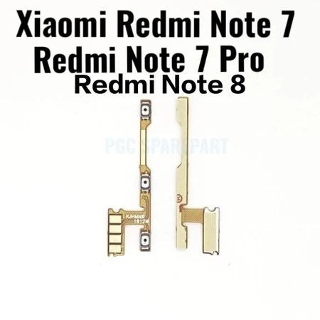 Jual Original Flexible Konektor Volume Power On Off Xiaomi Redmi Note 7 ...