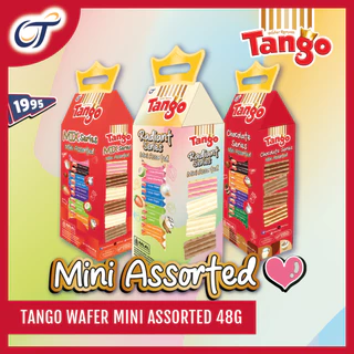 Tango Wafer Mini Assorted 12 Pcs x 4 Gr [1 Box]
