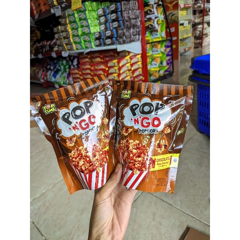 Jual Pop n Go Popcorn chocolate 20gr (dus) isi30 pcs | Shopee Indonesia