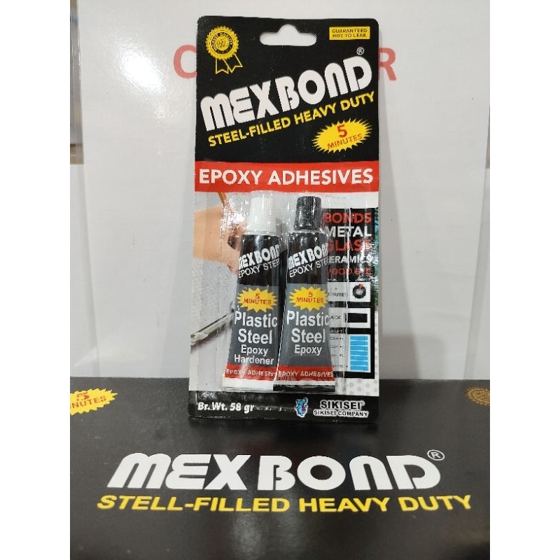 Jual lem besi/lem plastic stell 5menit mex bone | Shopee Indonesia