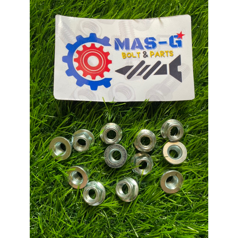 Jual Mur baut setelan anting rantai lock drat 12mm | Shopee Indonesia