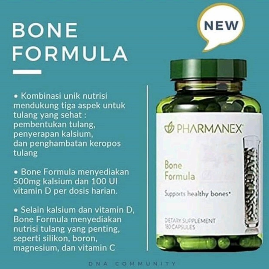 Jual PROMO! Suplemen Kesehatan Tulang Bone Formula isi 120 kapsul ...