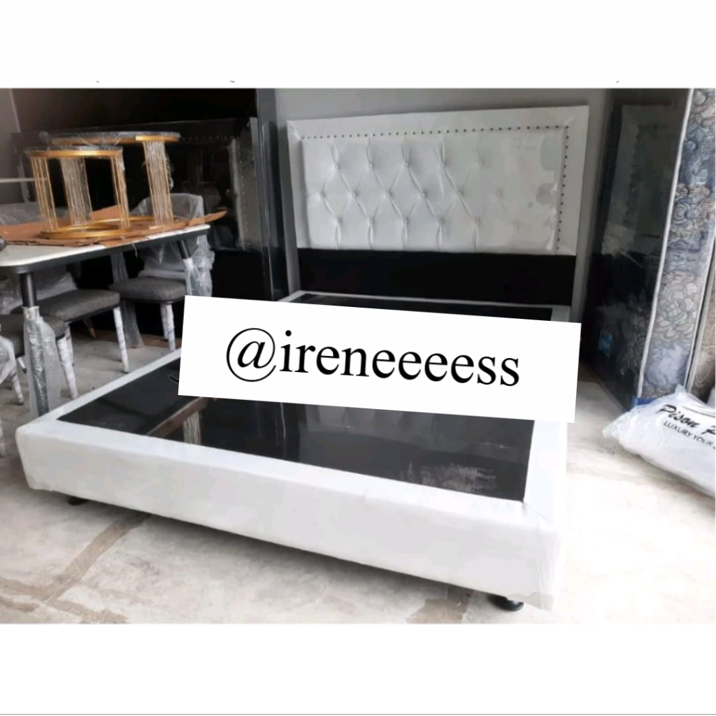 Jual DIVAN BOX SPRING BED + SANDARAN DENGAN BERBAGAI MODEL MOTIF BISA ...