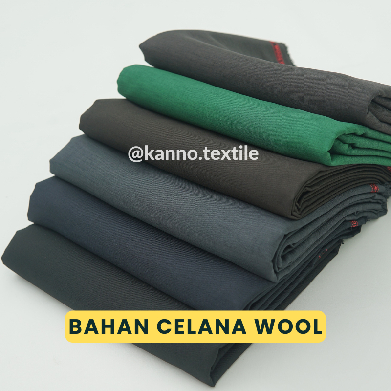 Jual BAHAN POLOS SEMI WOOL REVANO SERAGAM KANTOR DRESS CELANA JAS ROMPI ...