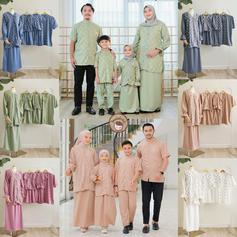 Jual (READY) RAYANA Series FAMILY SET RAYA Baju Sarimbit Couple Set ...