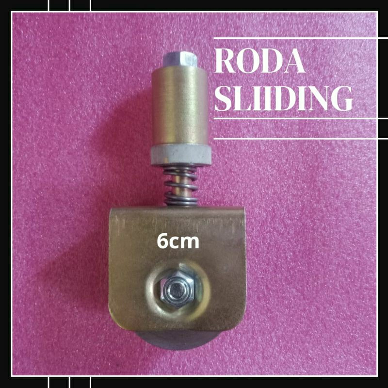 Jual Roda sleeding roda sleding besi cor murah roda sleding pagar rel ...